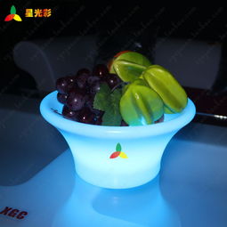 工廠直銷可遙控變色塑料七彩led發光果盤婚慶接客水果盤家居用品圖片,工廠直銷可遙控變色塑料七彩led發光果盤婚慶接客水果盤家居用品高清圖片 惠州市惠陽區新圩天光彩家居廠