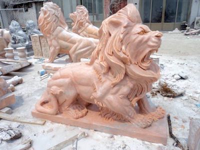 歐式石獅、石雕獅子、麒麟與墾荒牛 經(jīng)典動物雕塑的藝術與匠心